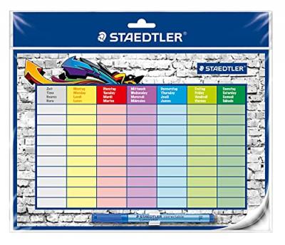STAEDTLER  Kit emploi du temps Lumocolor correctable, A4 - Lot de 3