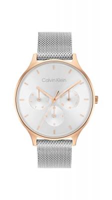 CALVIN KLEIN WATCHES Montre Timeless Multi Blanc 25200106 Gris Calvin Klein
