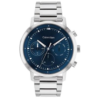 CALVIN KLEIN  pour homme. Montre analogique Fashion watch marine