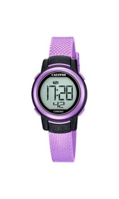  Calypso Femme Digital Quartz Montre avec Bracelet en Plastique K5736/4