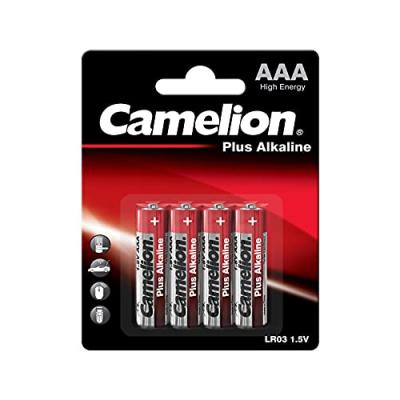 CAMELION Blister de 4 piles 1.5v aaa super alcaline - 