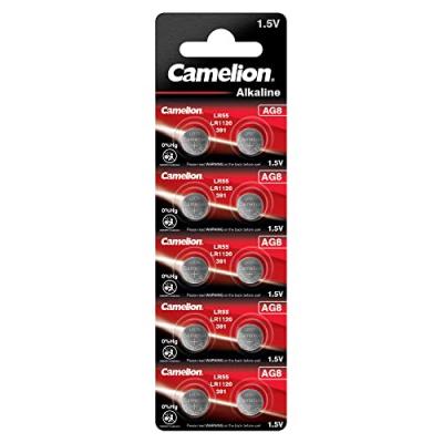 CAMELION Pack De 10 Piles  Alcaline Ag8 0% Mercury/hg