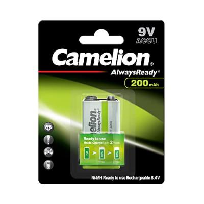 CAMELION  Pile Rechargeable 9V / HR22 200mAh  Always Ready