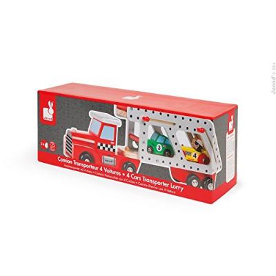 JANOD Camion transporteur 4 voitures story