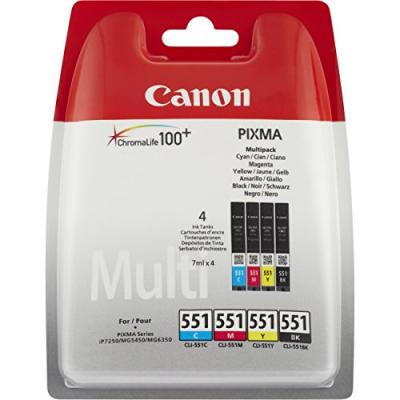 CANON Cartouches CLI 551 PACK