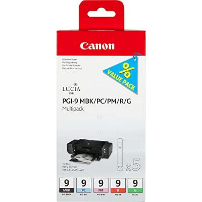 CANON Cartouche  1033B013 PGI-9 - Noir + 4 couleurs