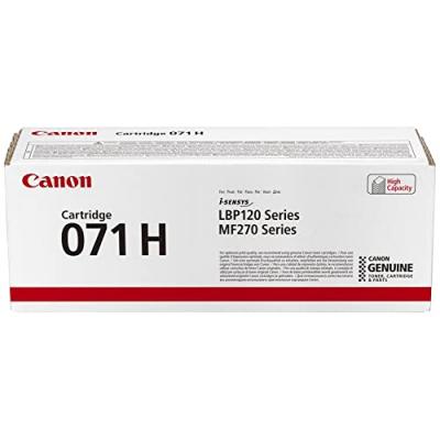 CANON  Toner Cartridge 71 H BK Noir Rendement 2500 Pages (Emballage Carton)