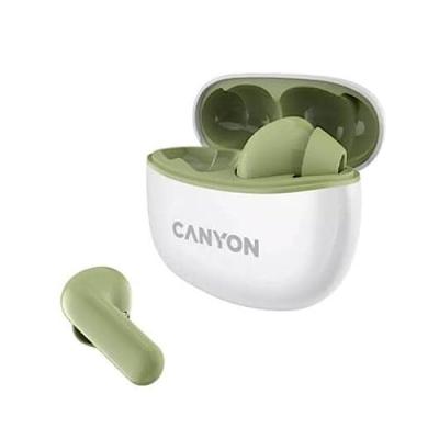 CANYON Ecouteurs CNS-TWS5GR Sans Fil Bluetooth Circum Auriculaire Vert