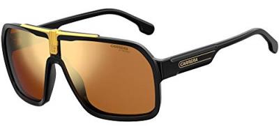 CARRERA  Lunettes de Soleil 1014/S Matte Black/Brown Gold 64/10/135 homme