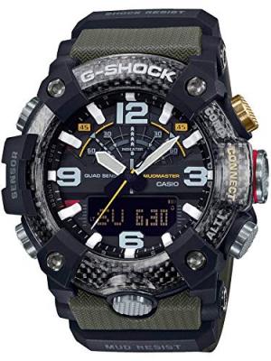CASIO Montre connect&eacute;e Homme Mudmaster GG-B100-1A3ER Noir G-shock Premium