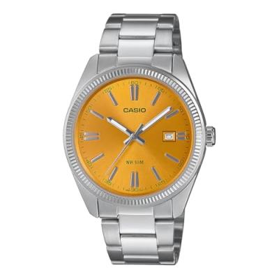 CASIO  MTP-1302PD-9AVEF men Watches gold|silver en taille:ONE SIZE