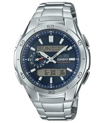 CASIO Montre  Waveceptor WVA-M650D-2AER - Montre Digital Acier Homme