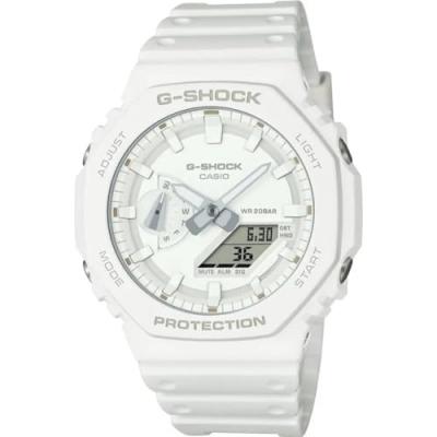 CASIO Montre Homme  G-Shock Classic - GA-2100-7A7ER Bracelet R&eacute;sine