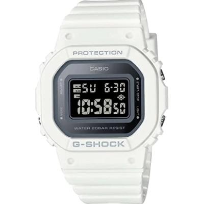 CASIO Montre mixtes  GMD-S5600-7ER - Bracelet R&eacute;sine Blanc