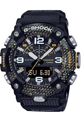CASIO Montre connect&eacute;e Homme Mudmaster GG-B100Y-1AER Noir G-shock Premium