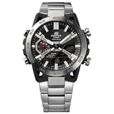 CASIO Montre Homme  EDIFICE ECB-2000D-1AEF - Bracelet Acier Argent