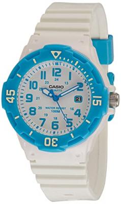 CASIO  Femme Montre Bracelet &agrave; Quartz analogique de Resin LRW 200H 2B