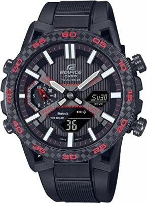 CASIO Montre Homme  EDIFICE ECB-2000PB-1AEF - Bracelet Acier Noir