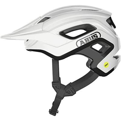 ABUS Casque  cliffhanger mips shiny white blanc