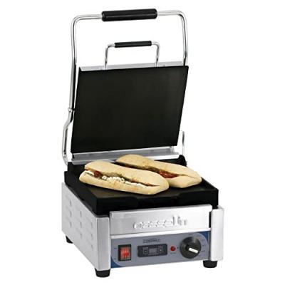 CASSELIN Grill panini petit premium lisse - lisse avec minuteur