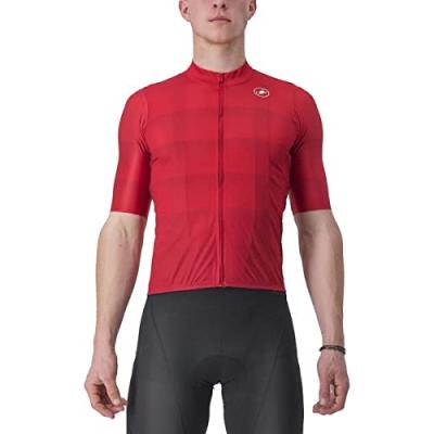 CASTELLI  - Livelli - Maillot de cyclisme taille S, rouge