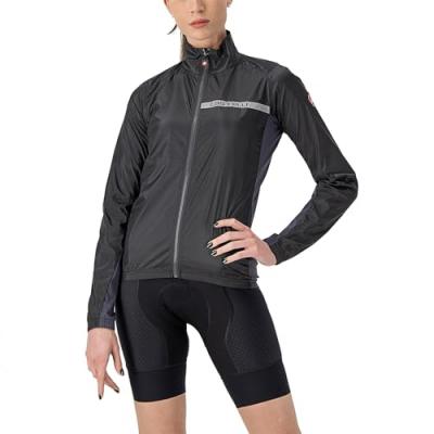 CASTELLI Veste Femme  Squadra Stretch - Light Black/Dark Grey