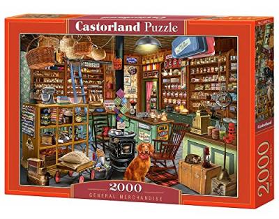 CASTORLAND Puzzle 2000 pi&egrave;ces : G&eacute;n&eacute;ral Marchandise aille Unique Coloris Unique