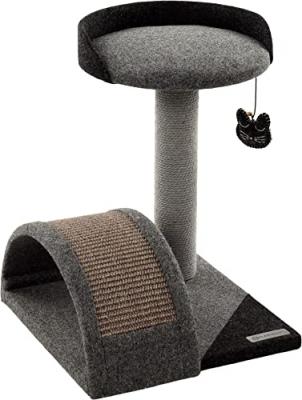 FLAMINGO Cat Scratching Tree Gene Grey 35x35x45 cm 