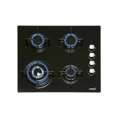 CATA Plaque au gaz  cib6031bk 60 cm noir (4 cuisini&egrave;re) 