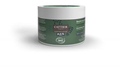 CATTIER  Men - Baume Nourrissant - Barbe et Cheveux - Bio 90g