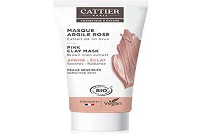 CATTIER  Mini Masque Argile Rose - 30 ml - Tube 30 ml