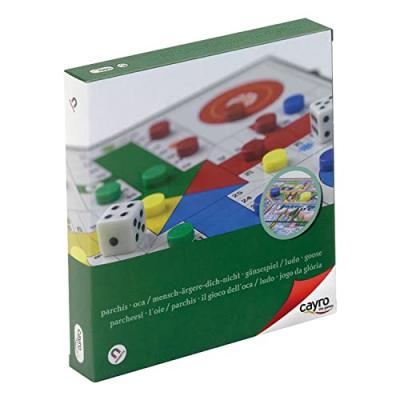 CAYRO  Parcheesi Magnetic Goose Table Game Multicolore