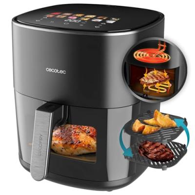 CECOTEC Friteuse &agrave; air sans huile  Cecofry&Grill Duoheat 6500 6,5 L