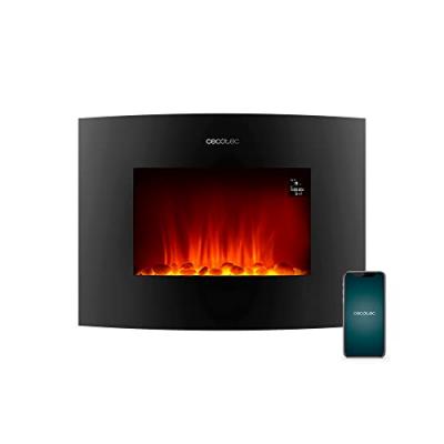 CECOTEC Chemin&eacute;e &eacute;lectrique readywarm 2250 curved flames connected