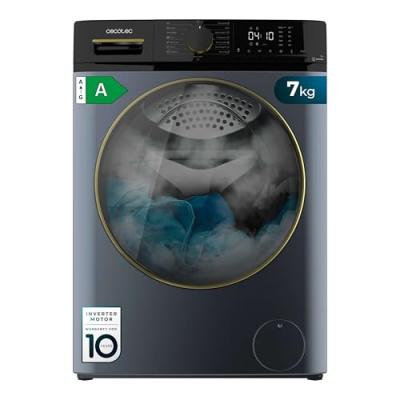 CECOTEC Lave-linge frontal  Bolero DressCode 7610, 7 kg, 1 400 tr/min, 15 programmes, bleu