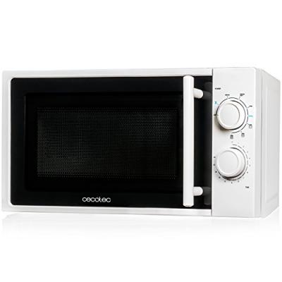 CECOTEC  microondas con grill 700w 20l 9 niveles blanco 