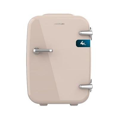 CECOTEC  Bolero MiniCooling 4L Havana Mini R&eacute;frig&eacute;rateur Portable 12V Cr&egrave;me