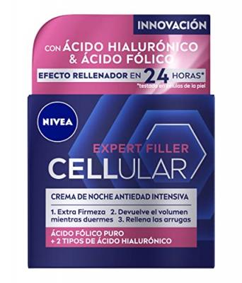 NIVEA Cellular Filler cr&egrave;me de nuit hyaluronique & folique 50 ml