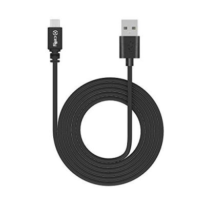 CELLY  Data cable micro usb 1 m&egrave;tre noir