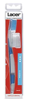LACER  Brosse &agrave; dents moyenne 1 pi&egrave;ce 