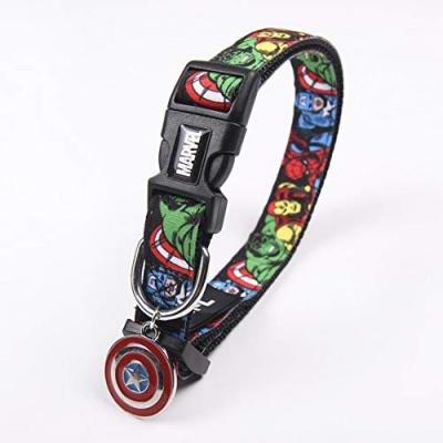 FOR FAN PETS Marvel - Collier Chien - Xxs (Longueur 18-30cm - Largeur 1.5cm)