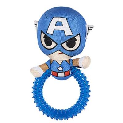 FOR FAN PETS  Plongeur Pour Chien Captain America Avengers 11X7X27 Cm