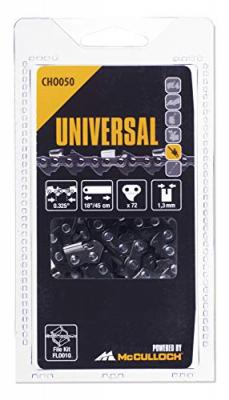 MCCULLOCH  - Cha&icirc;ne de tron&ccedil;onneuse 45 cm - 72 maillons CHO050