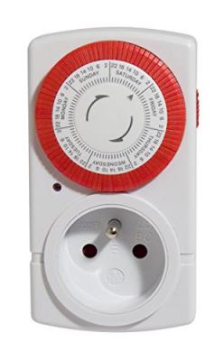 CHACON  Programmateur m&eacute;canique hebdomadaire (Lot de 3)