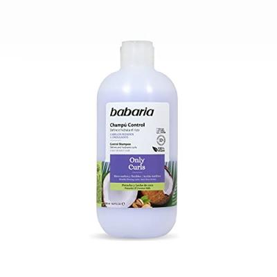 BABARIA  Only Curls Shampooing de contr&ocirc;le pour cheveux boucl&eacute;s 500ml