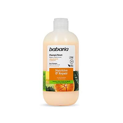 BABARIA  Shampooing Nutritif &amp R&eacute;parateur Reset Cheveux Secs 500ml