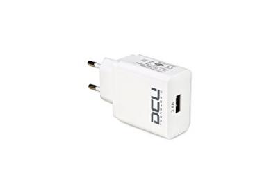 DCU TECNOLOGIC  Usb Charger 1 X Usb 5v 2.4a Blanc