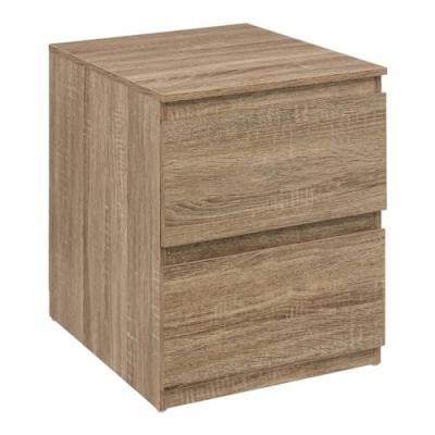 Chevet 2 tiroirs 38 cm naturel 5five - Naturel clair 