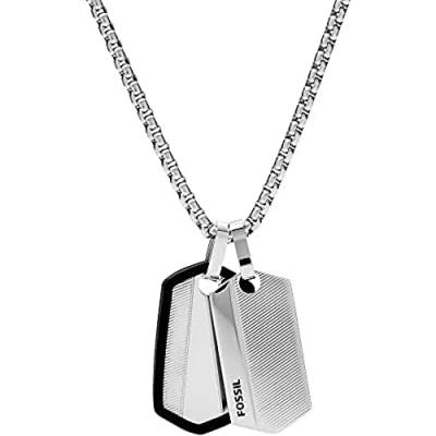 FOSSIL  Cha&icirc;nette Vintage Casual JF03996040 Acier inoxydable