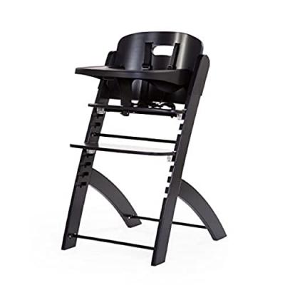  CHILDHOME Chaise haute enfant marche Evosit bois noir